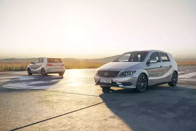 Small hatchback unbranded