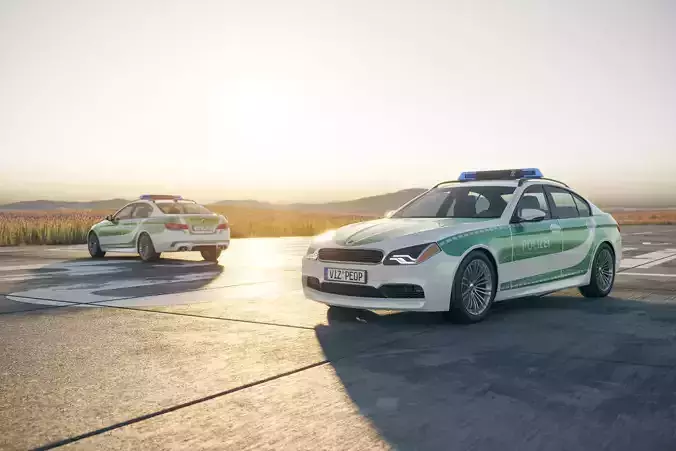 Police car unbranded