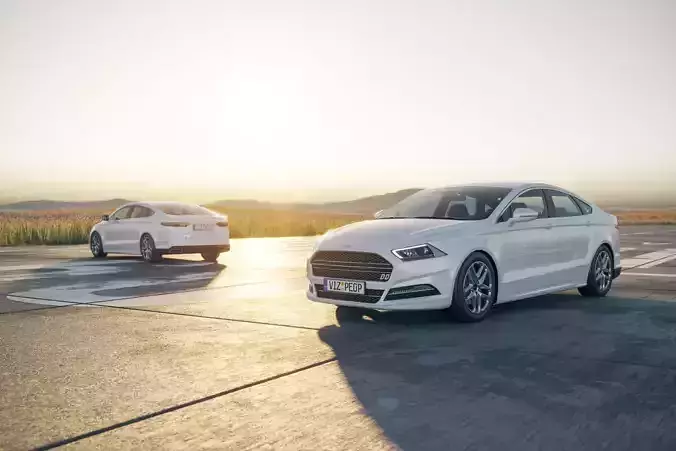 White american car unbranded