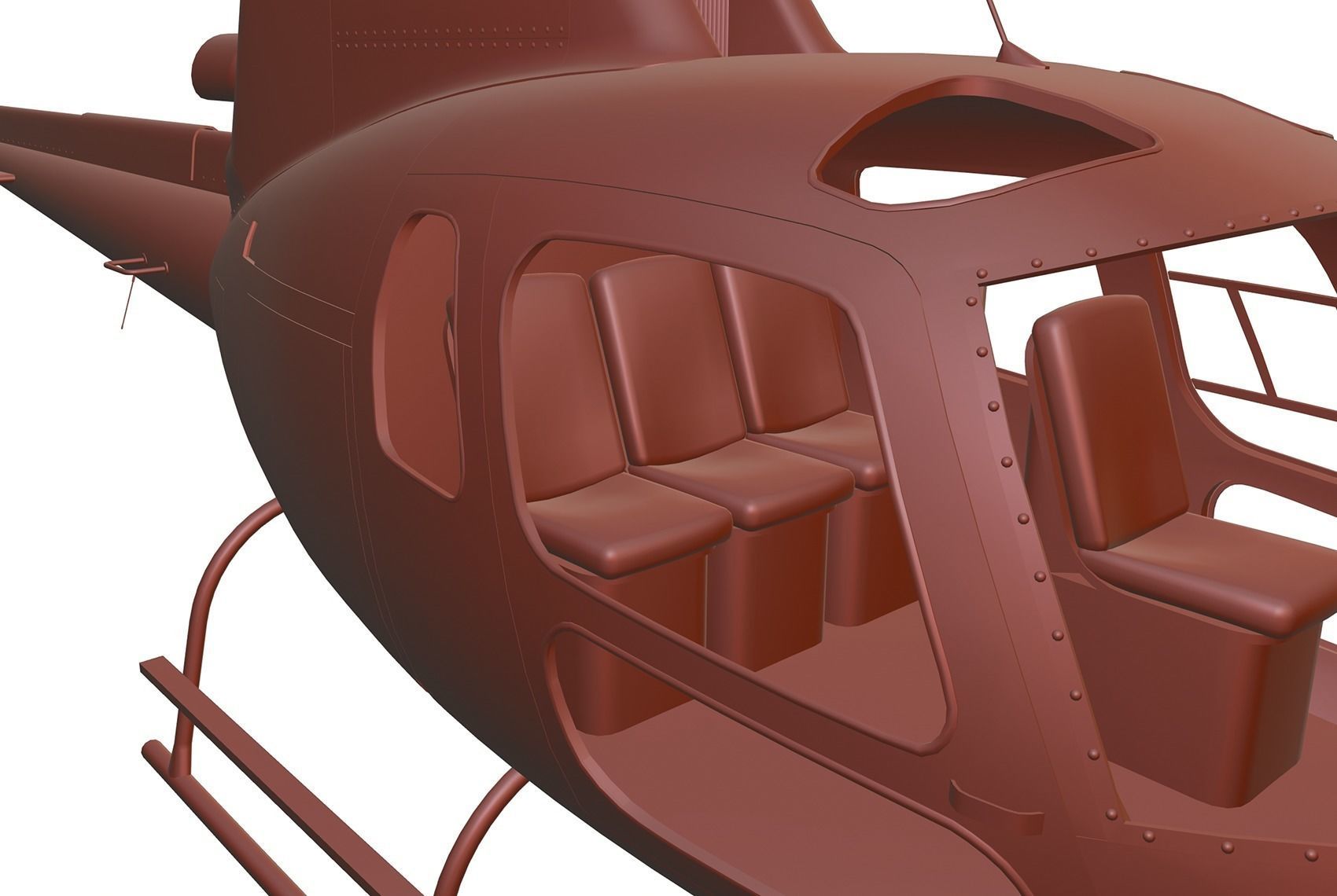 Military helicopter 3D model_11