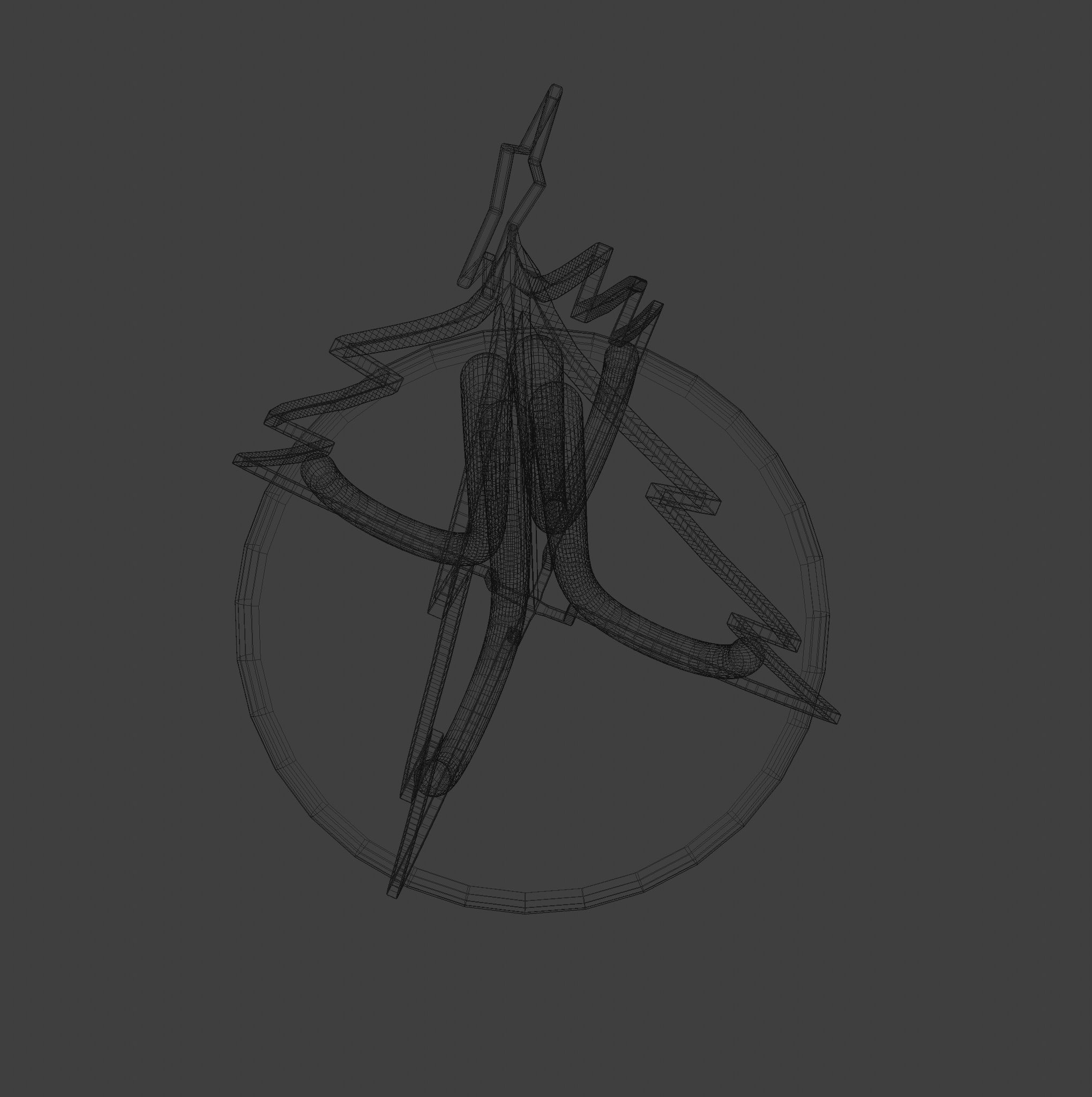 Christmas table decoration 3D model_10