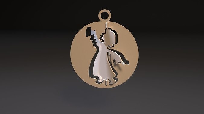Christmas toy angel 3D print model