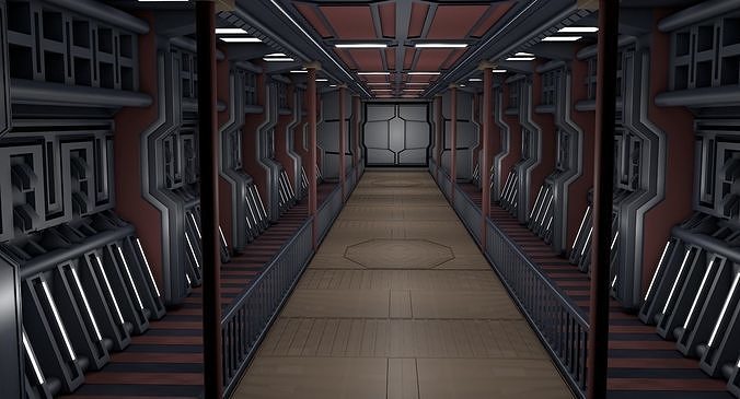Sci Fi Scene  3D model