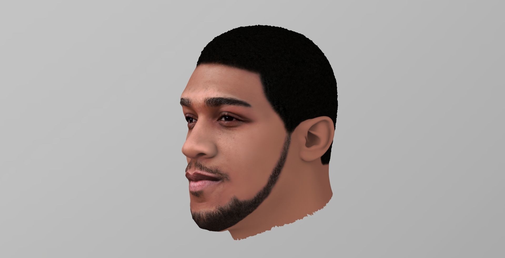 Anthony Joshua 3D model_2