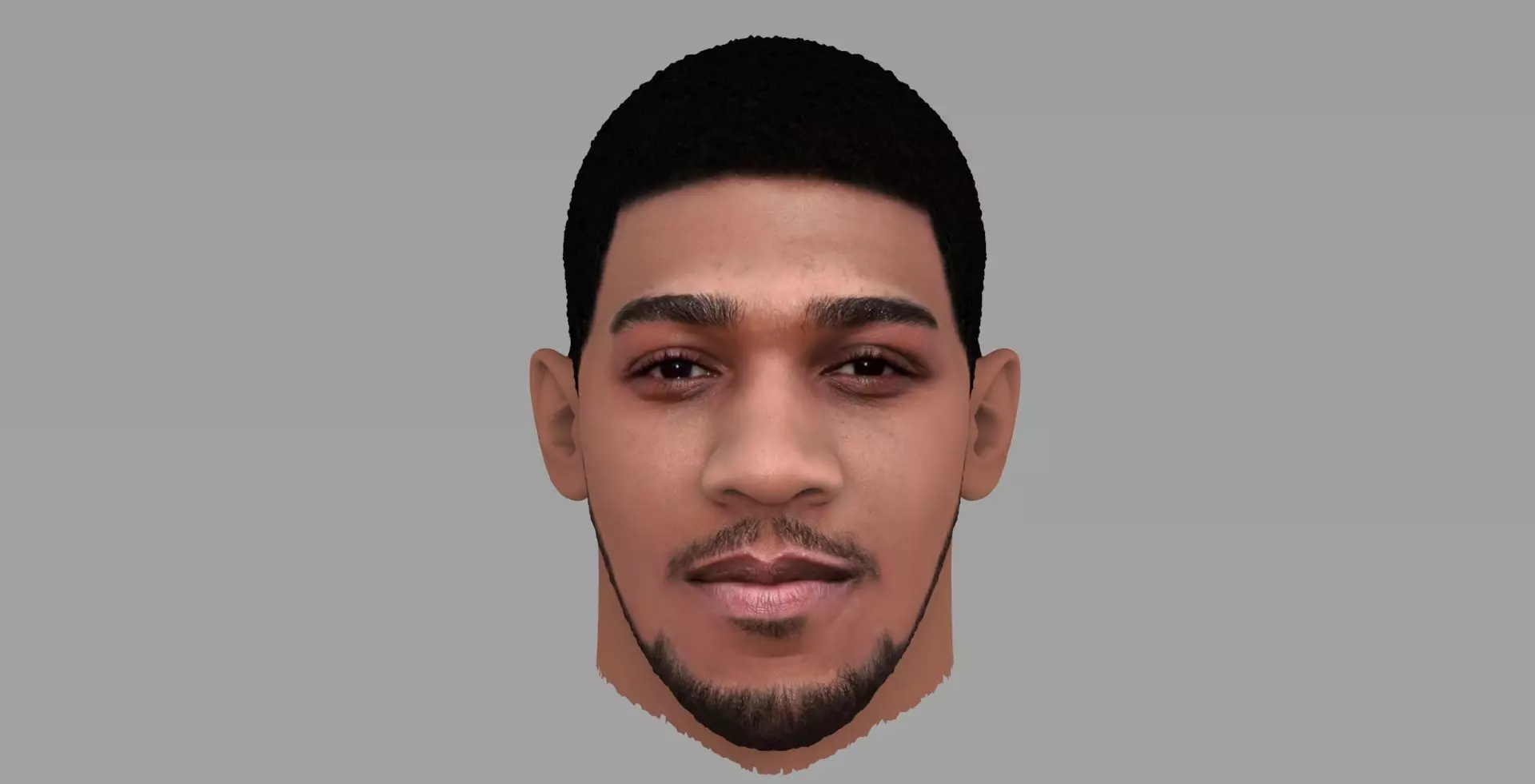 Anthony Joshua 3D model_0