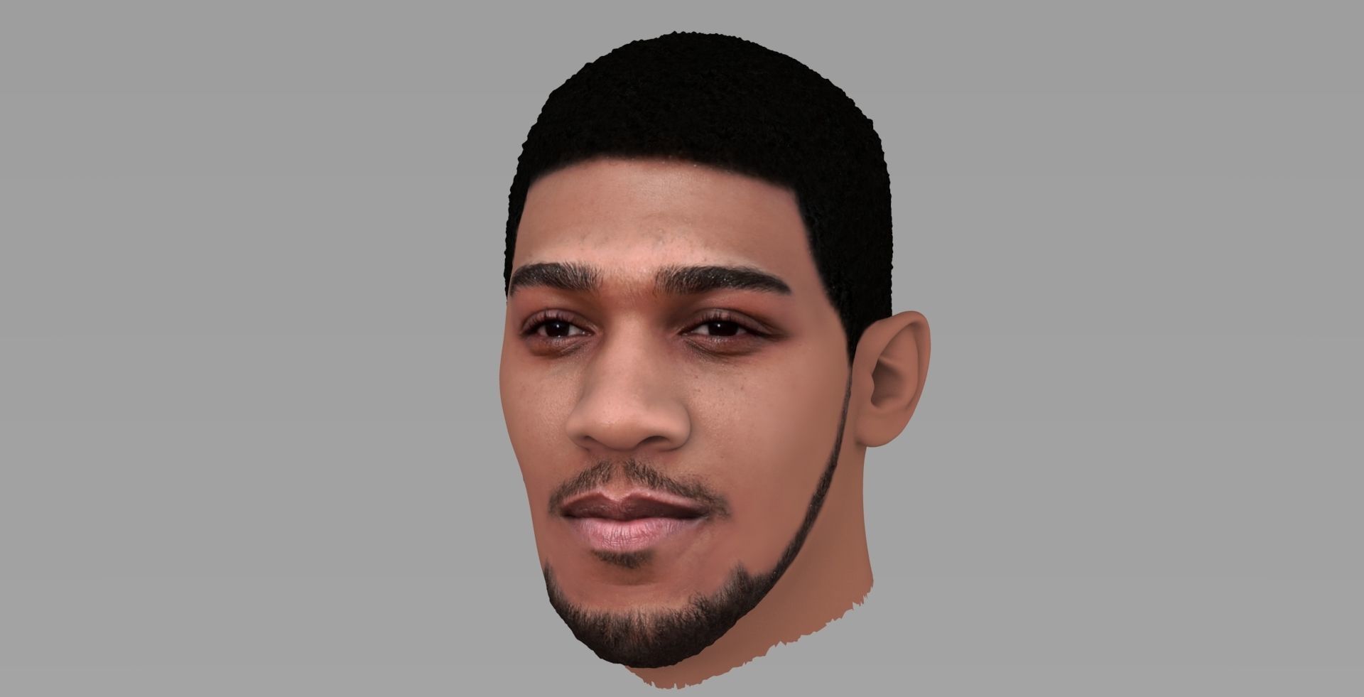 Anthony Joshua 3D model_1