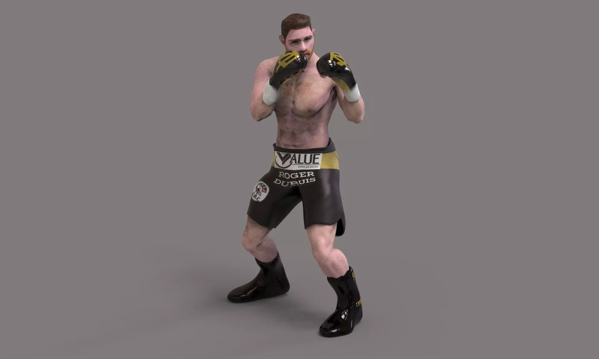 Canelo Alvarez Boxing 3D print model_0