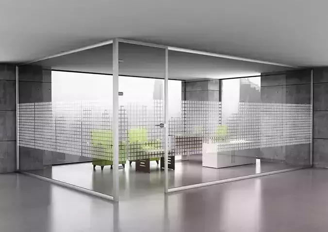 office partition pr1-422 a04 3D model