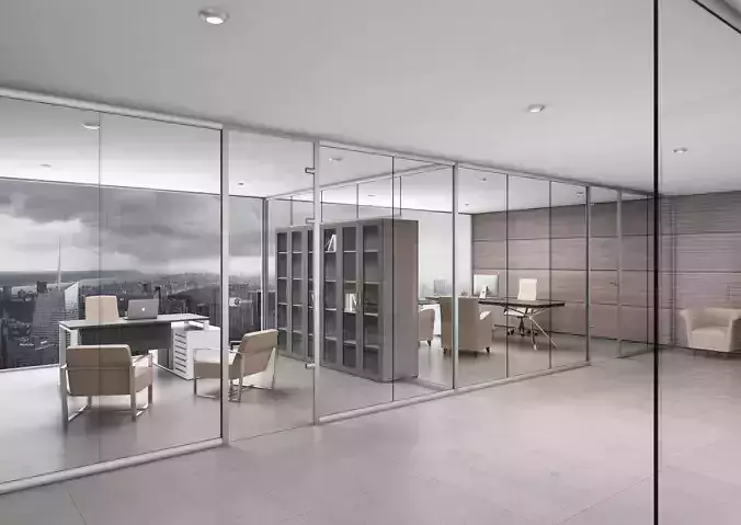 office partition pr1-622 a08 3D model