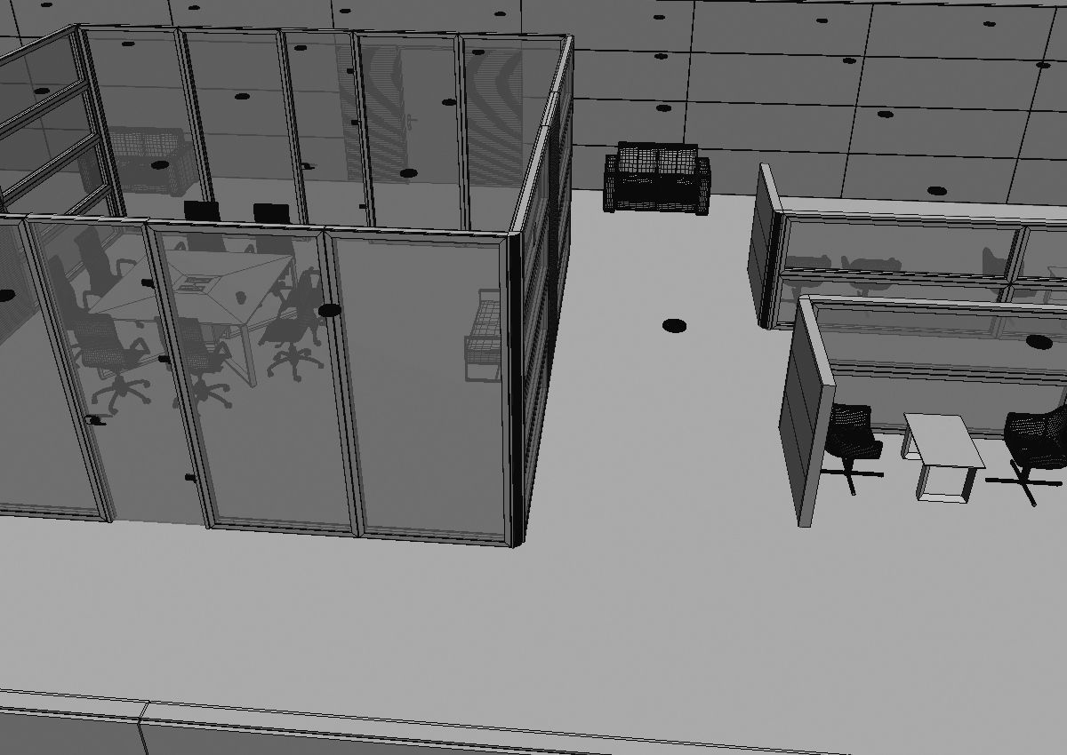 office interior partition pr2-522 3D model_23