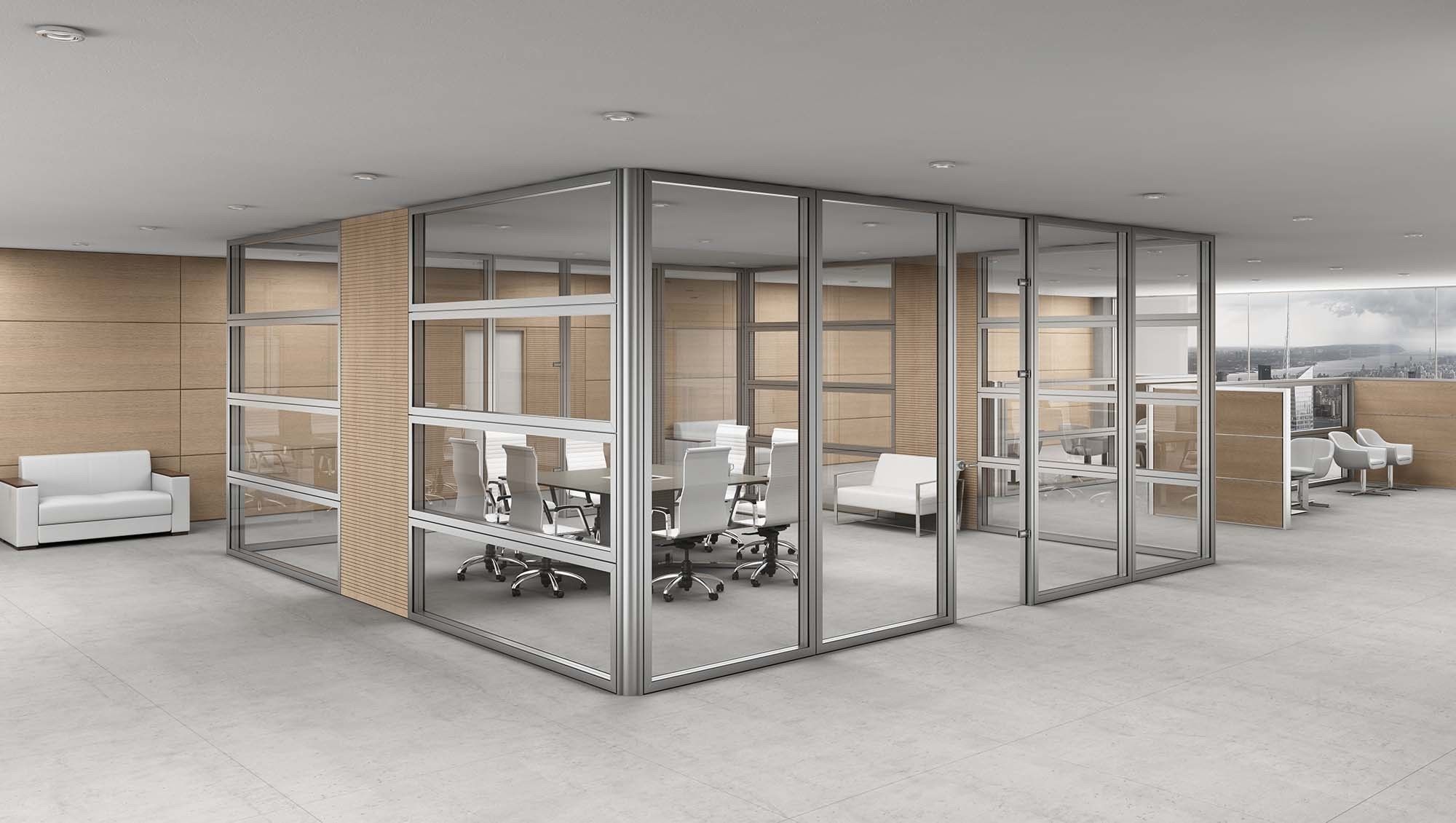 office interior partition pr2-522 3D model_3