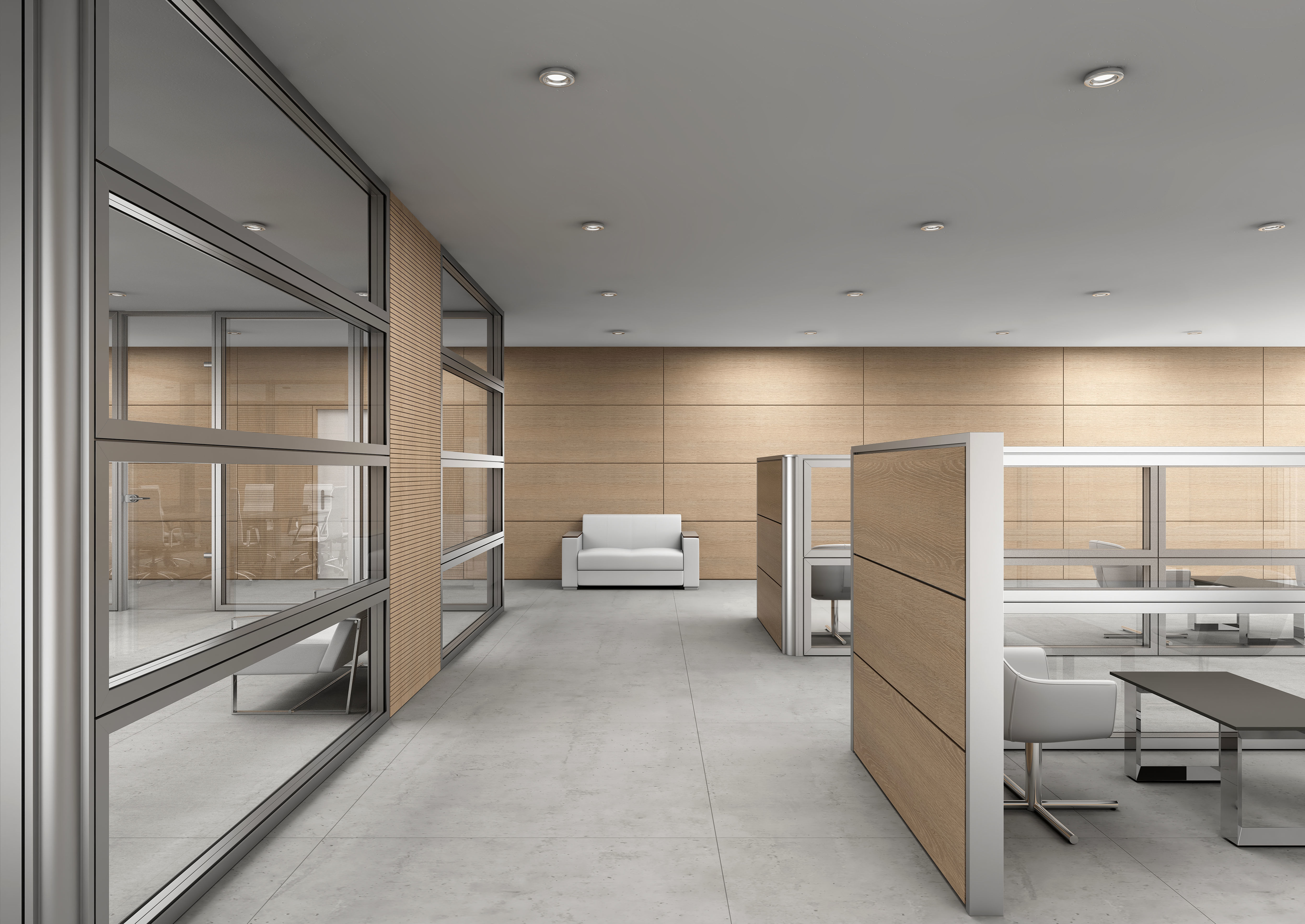 office interior partition pr2-522 3D model_2