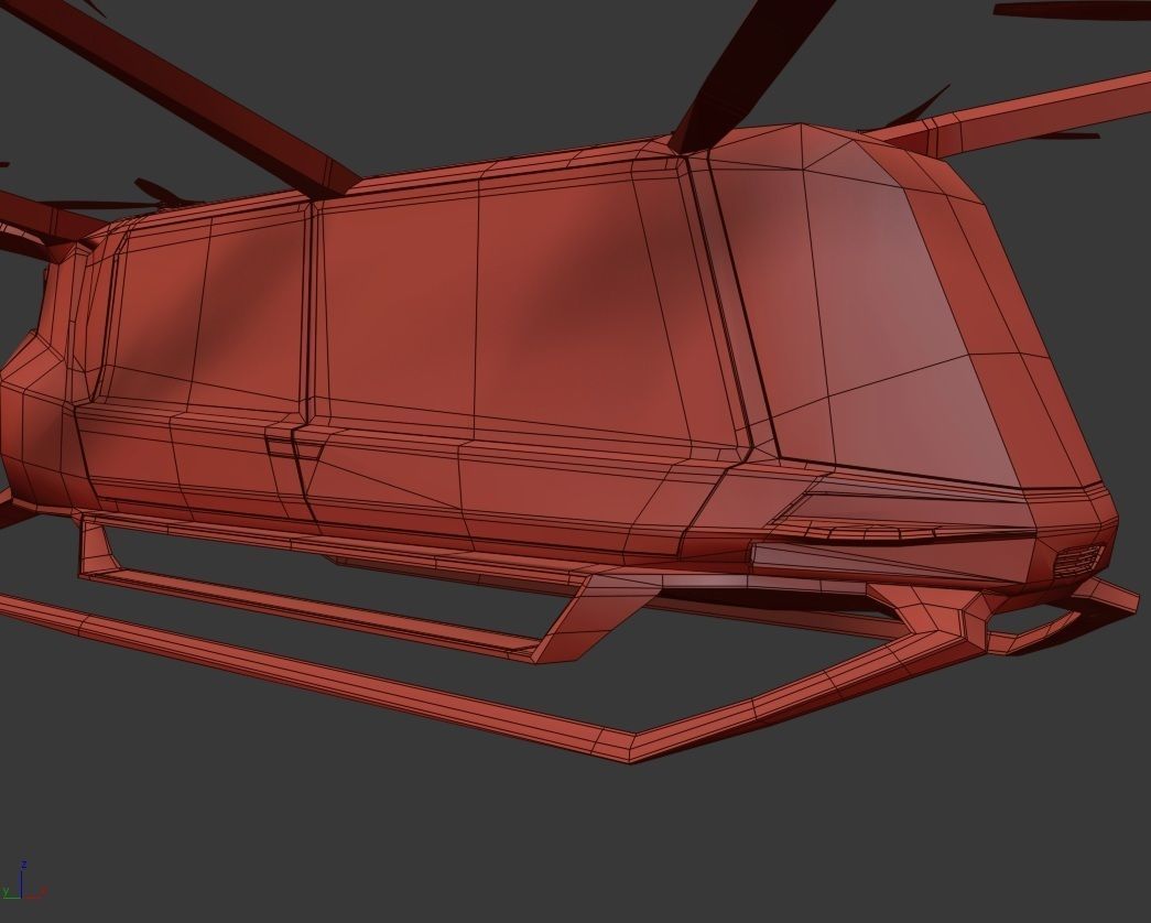Hydrogen powered Air Bus with Interior 3D model_21