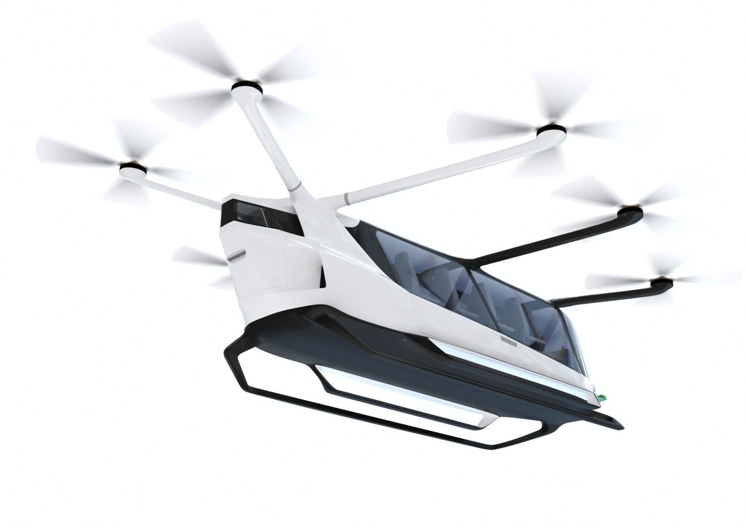 Hydrogen powered Air Bus with Interior 3D model_15