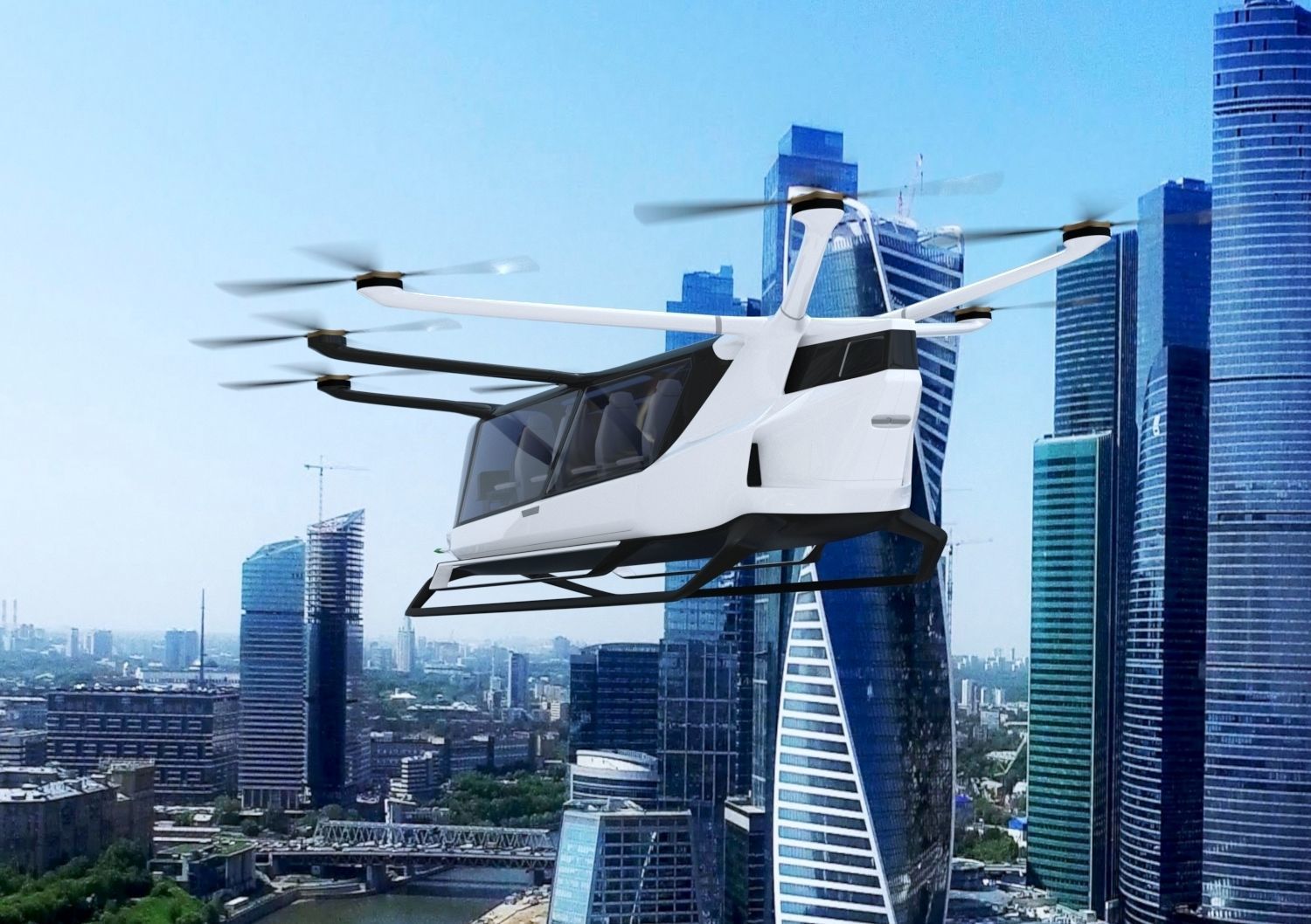 Hydrogen powered Air Bus with Interior 3D model_2