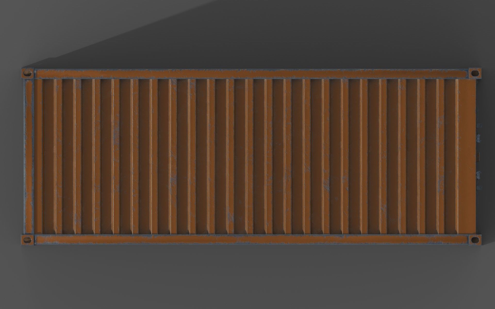 Oranges Shipping Container PBR  Low-Poly Game Ready 3D Model Low-poly 3D model_18