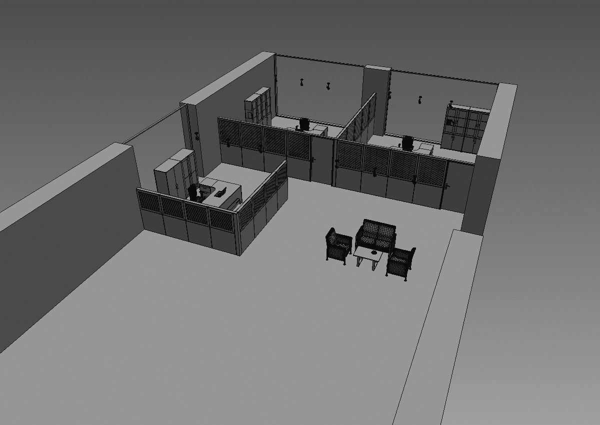 office partition pr2-1222 a05 3D model_15