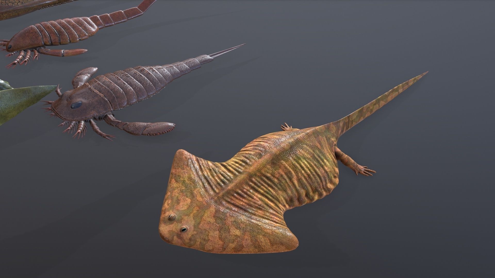 Extinct animals pack v4 3D model CGTrader