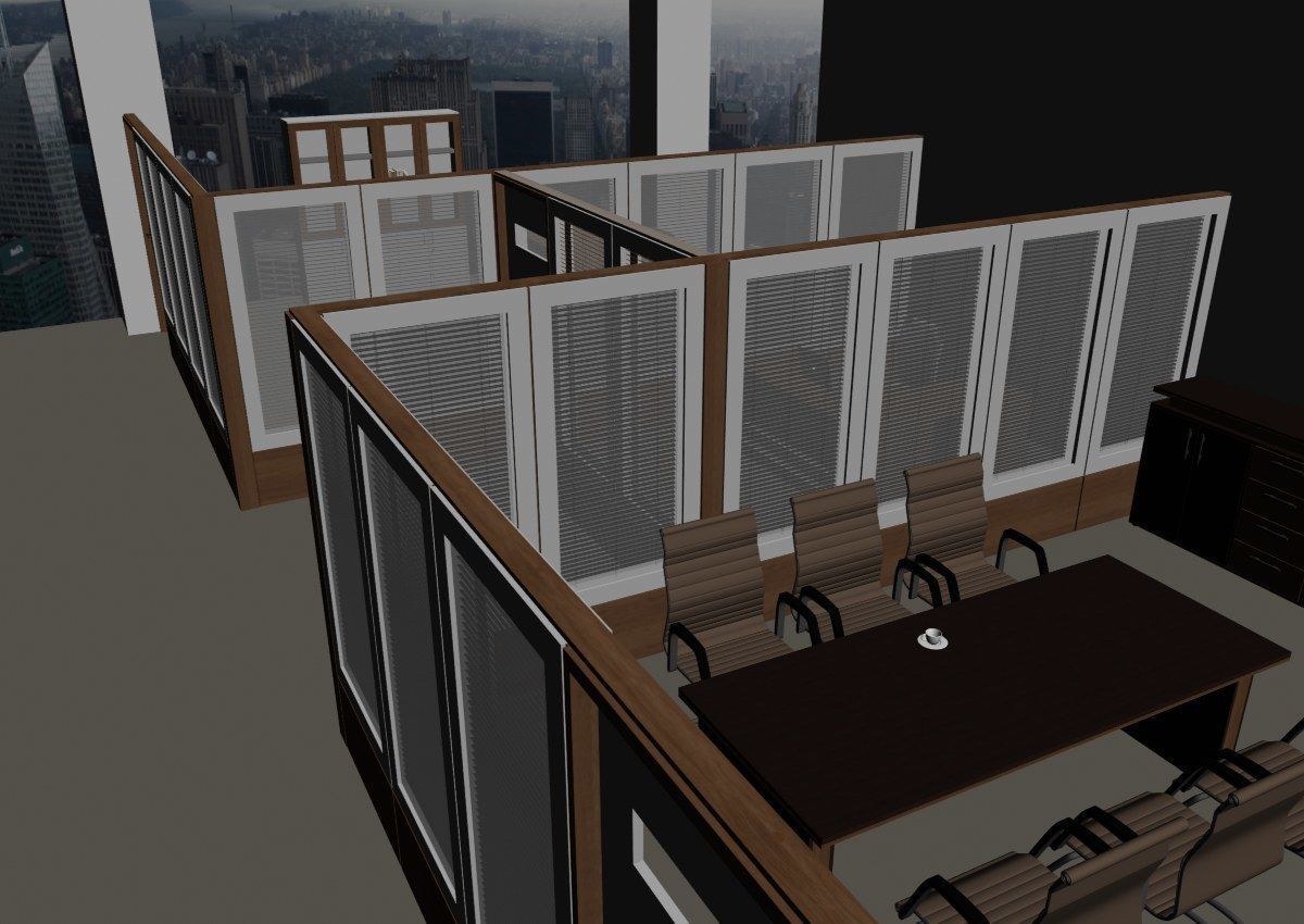 office partition pr2-1322 a06 3D model_32