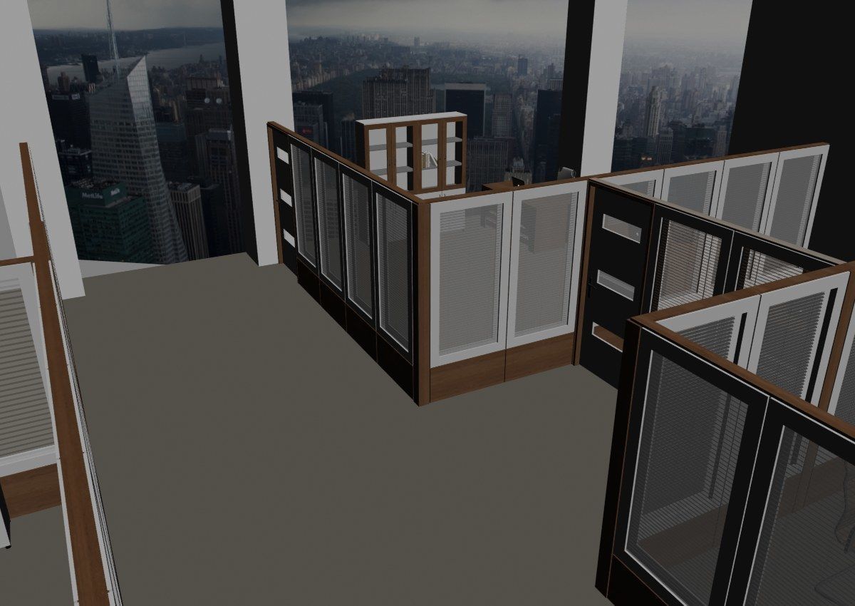 office partition pr2-1322 a06 3D model_28