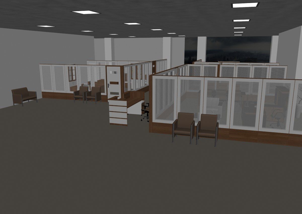office partition pr2-1322 a06 3D model_7