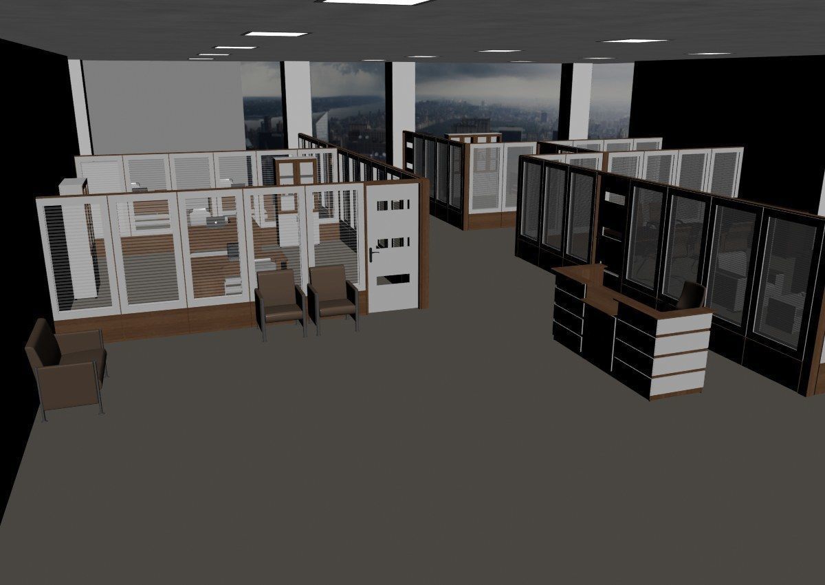 office partition pr2-1322 a06 3D model_11