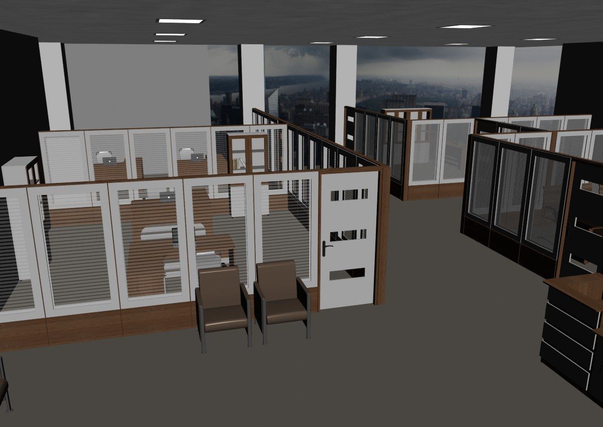 office partition pr2-1322 a06 3D model_16