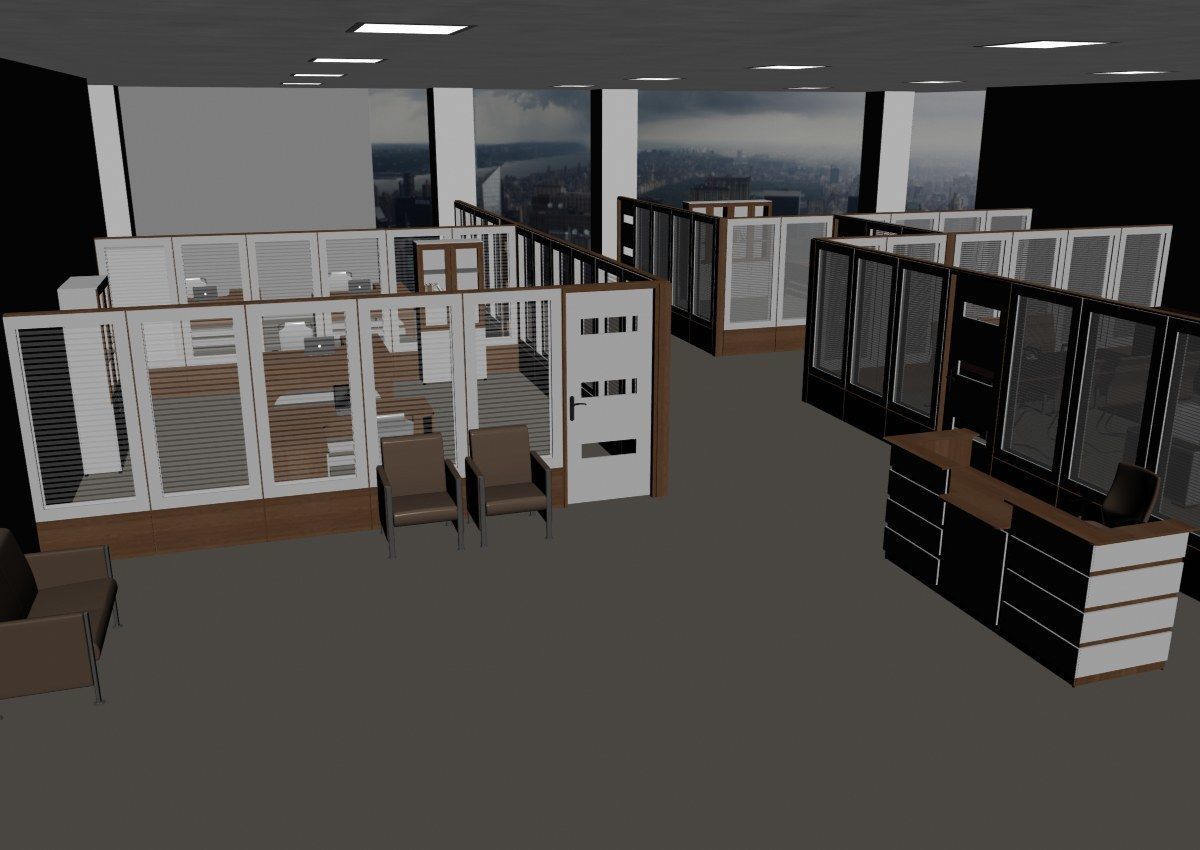 office partition pr2-1322 a06 3D model_13