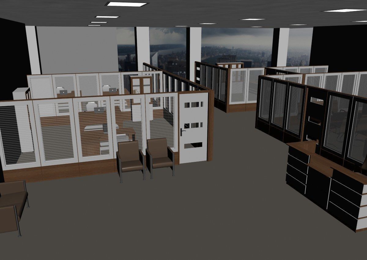 office partition pr2-1322 a06 3D model_14