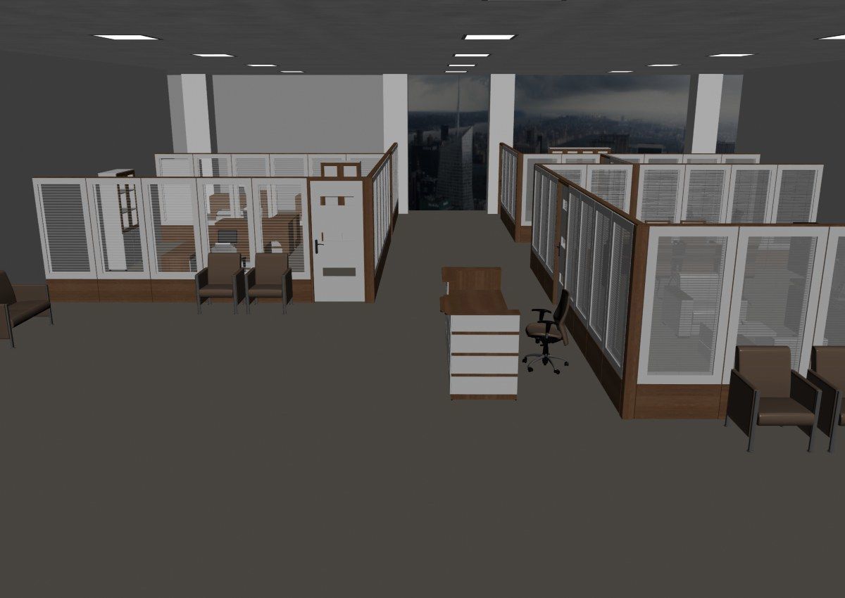 office partition pr2-1322 a06 3D model_9