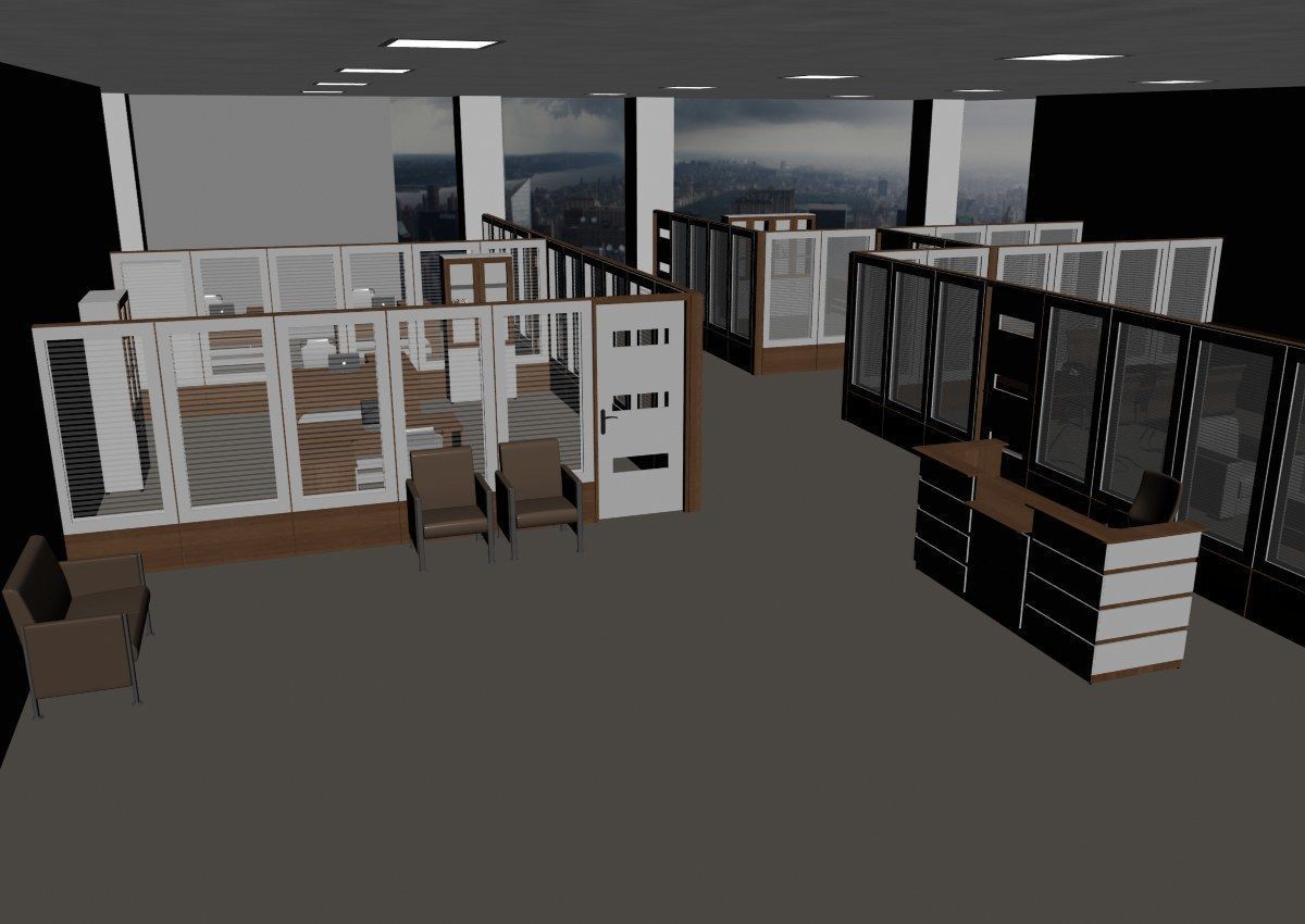 office partition pr2-1322 a06 3D model_12