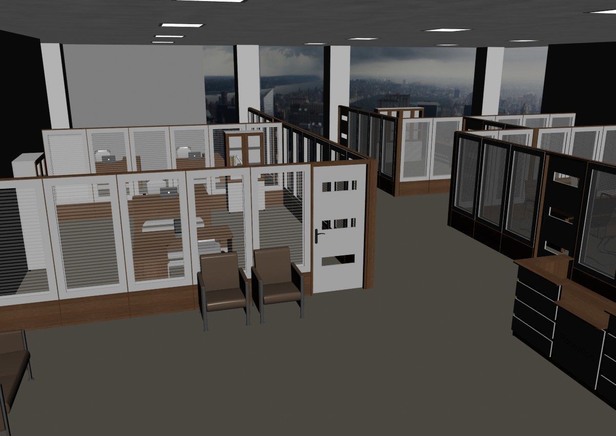office partition pr2-1322 a06 3D model_15