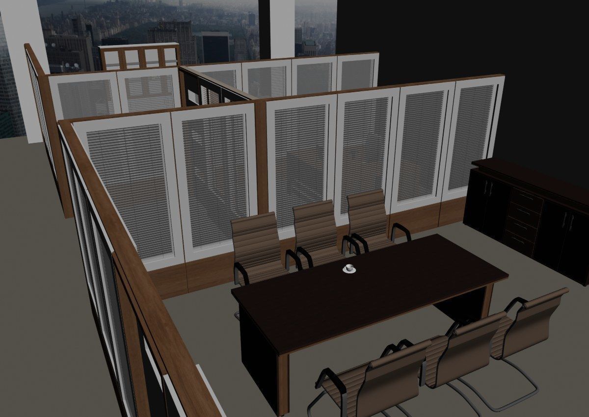 office partition pr2-1322 a06 3D model_33