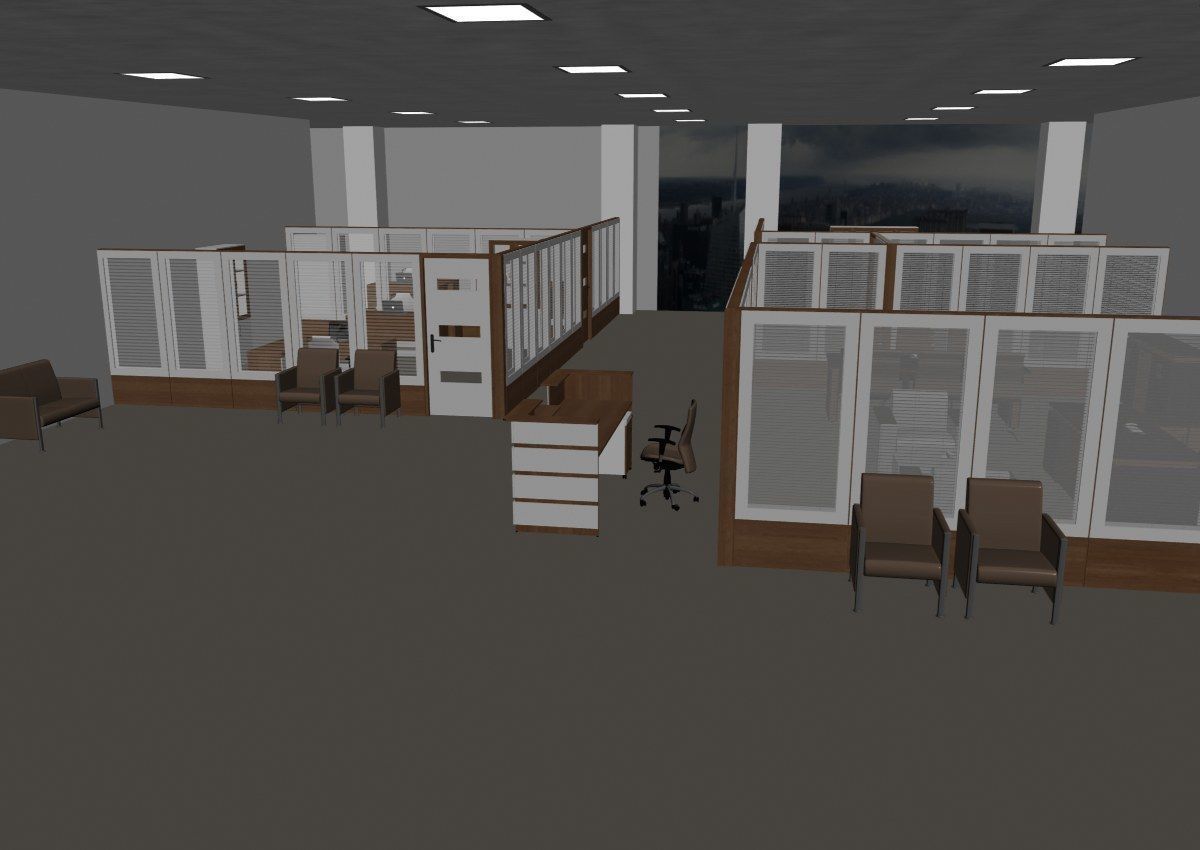 office partition pr2-1322 a06 3D model_8
