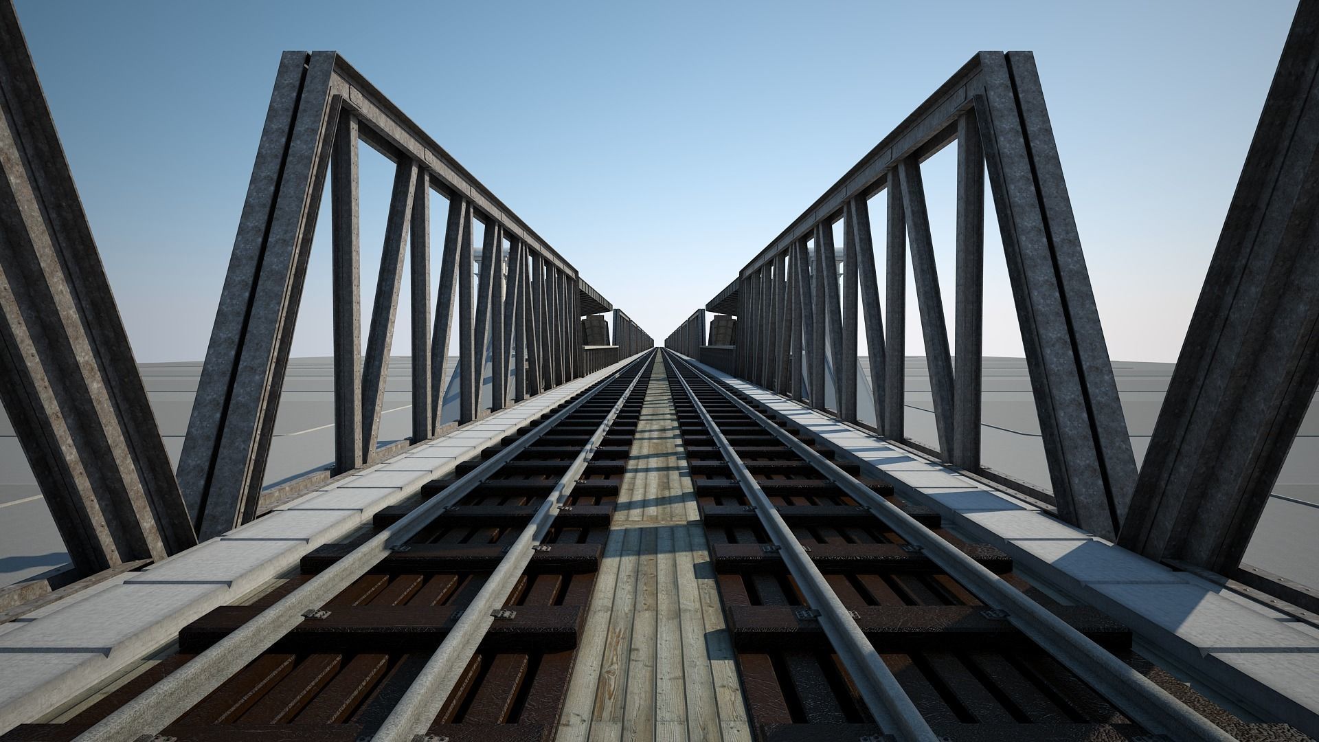 Elevated Railway 3D model_20