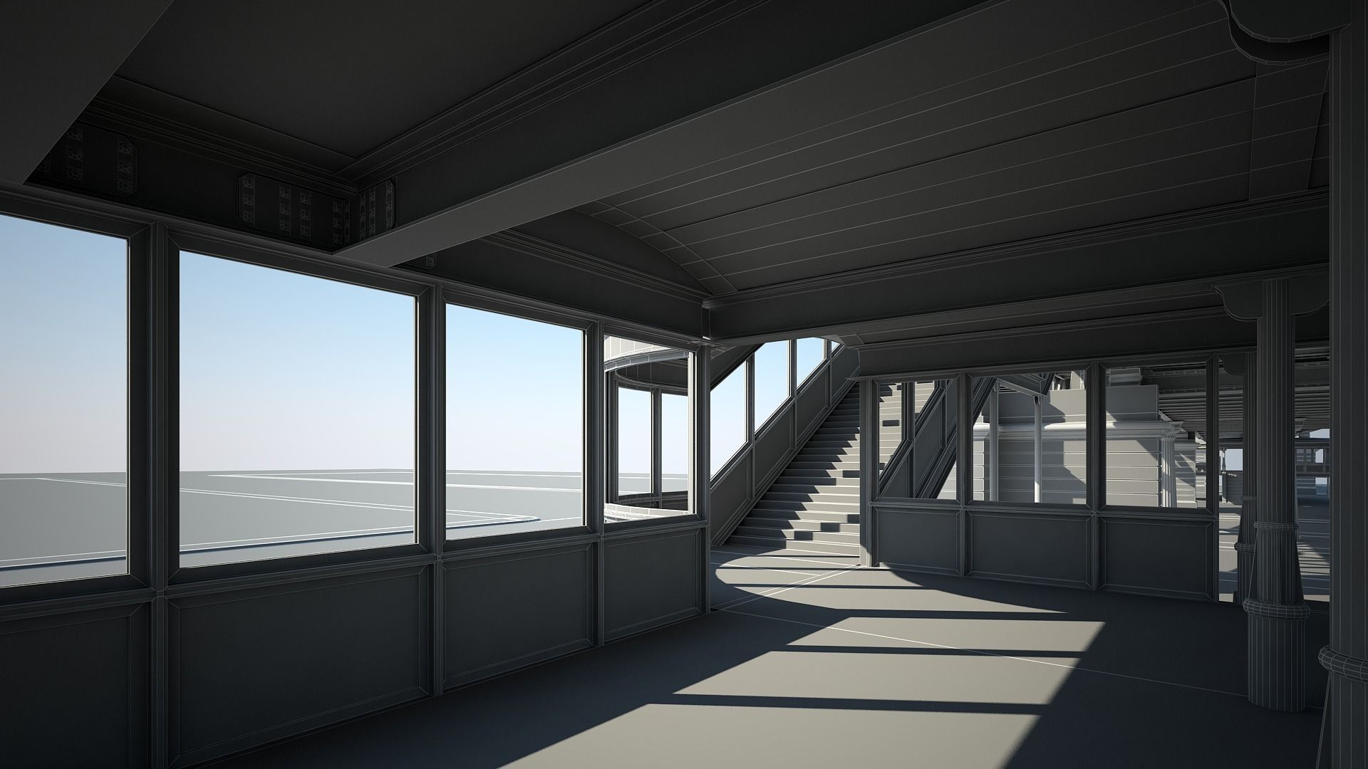 Elevated Railway 3D model_34
