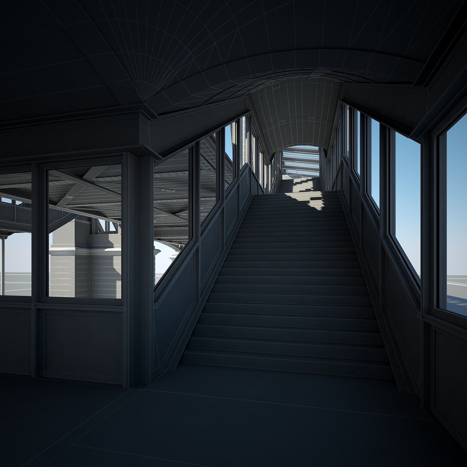 Elevated Railway 3D model_33
