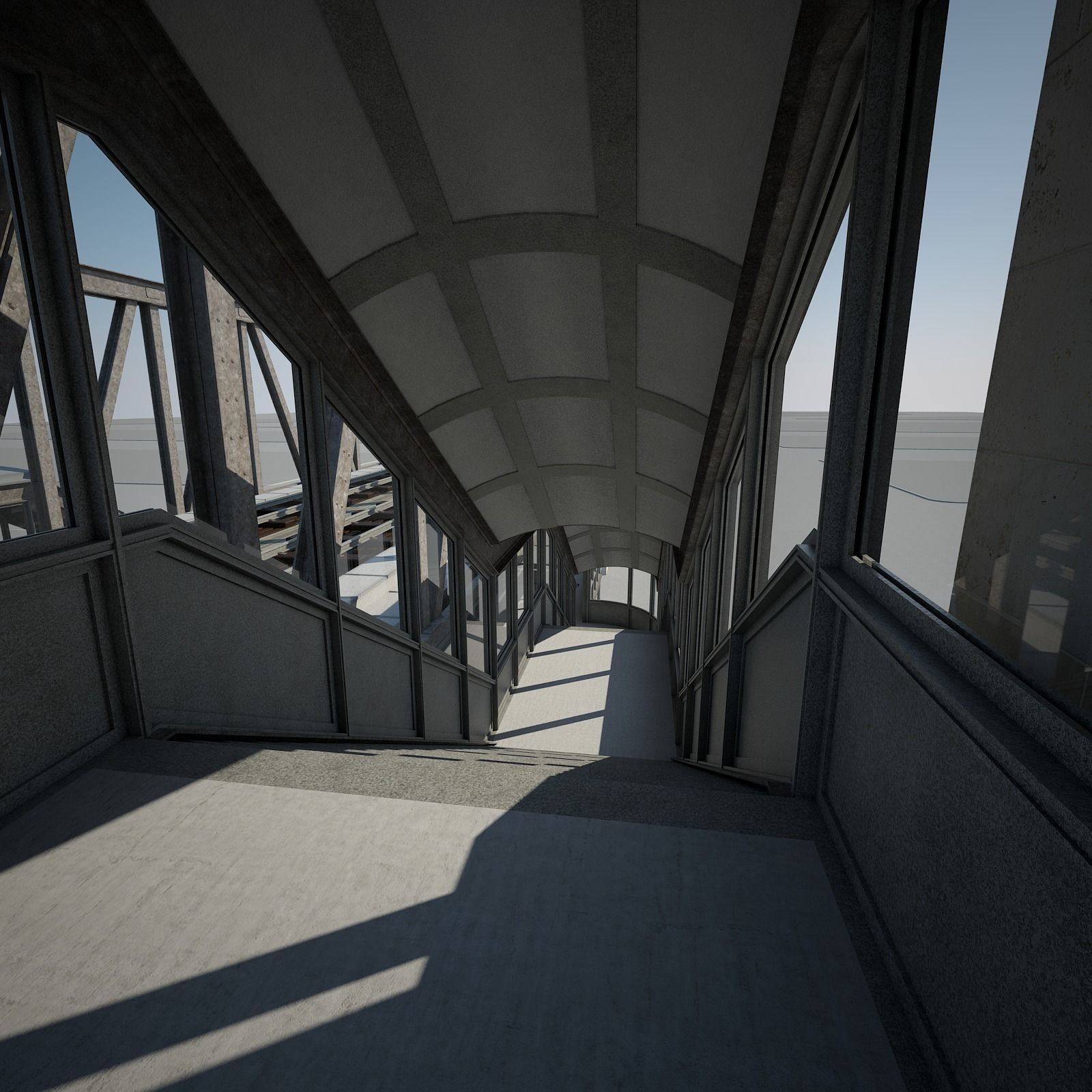 Elevated Railway 3D model_19