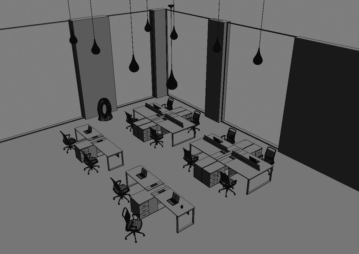 office workstation ws455 a06 3D model_28