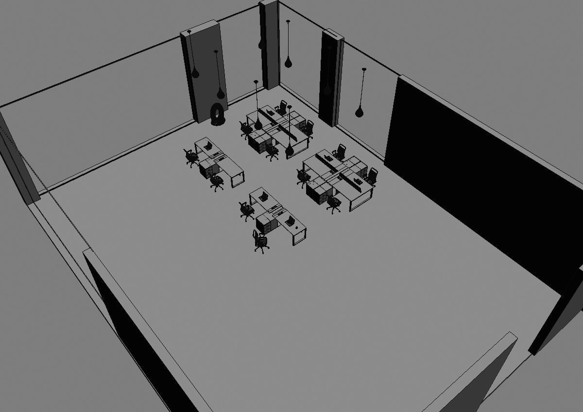 office workstation ws455 a06 3D model_5