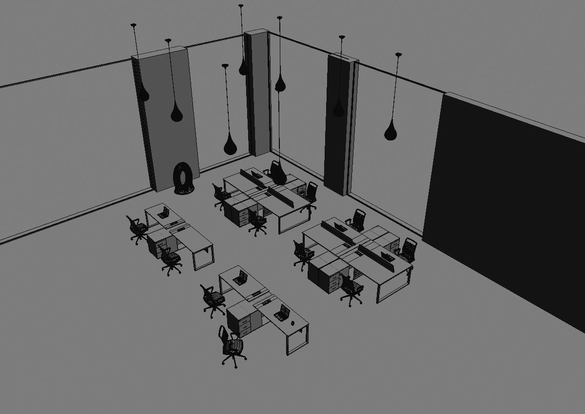 office workstation ws455 a06 3D model_21