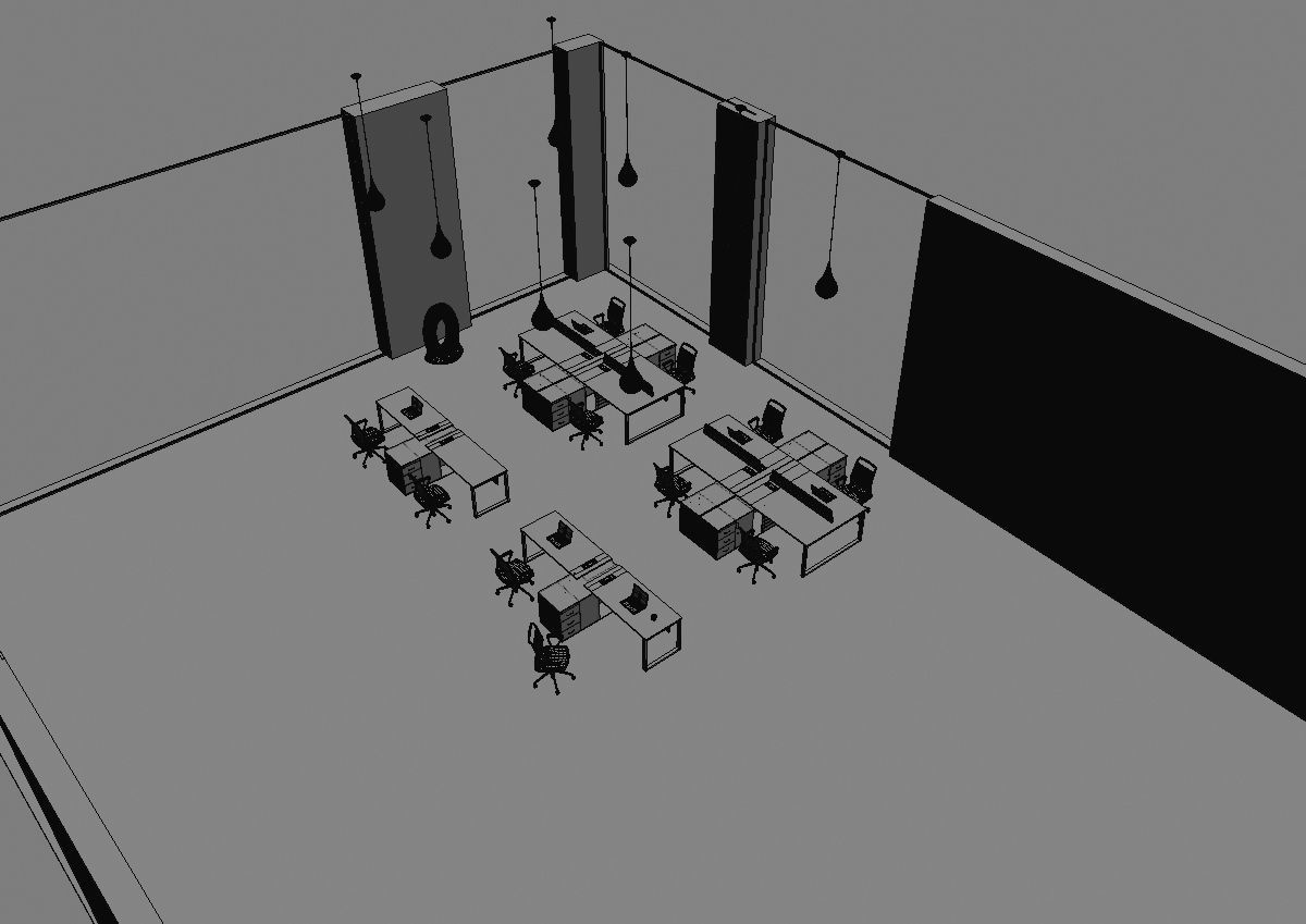 office workstation ws455 a06 3D model_13