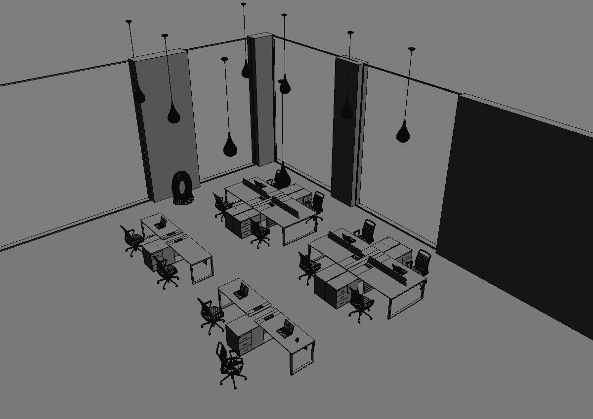 office workstation ws455 a06 3D model_23