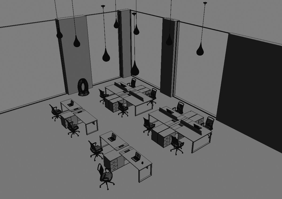 office workstation ws455 a06 3D model_27