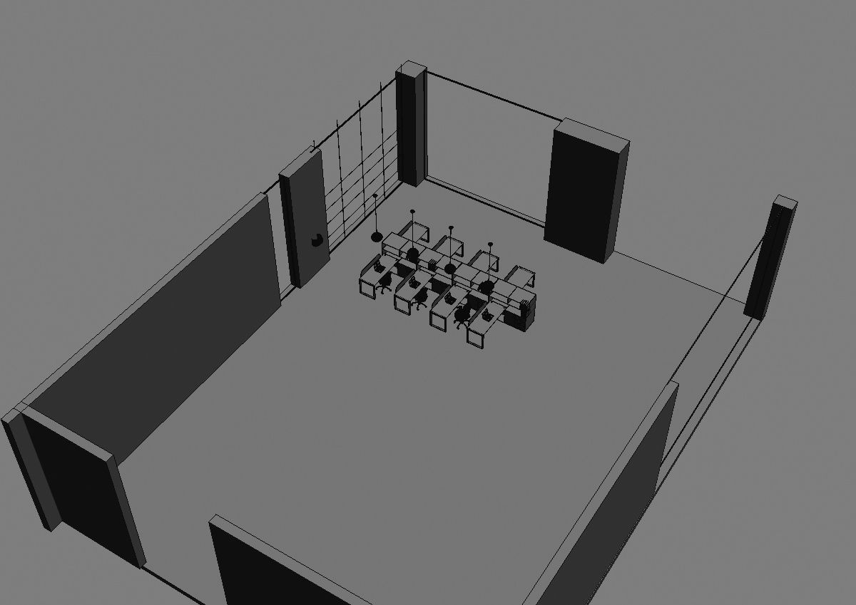 office workstation ws655 a04 3D model_7