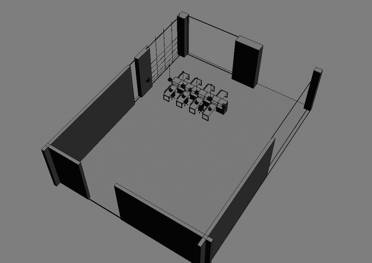 office workstation ws655 a04 3D model_2
