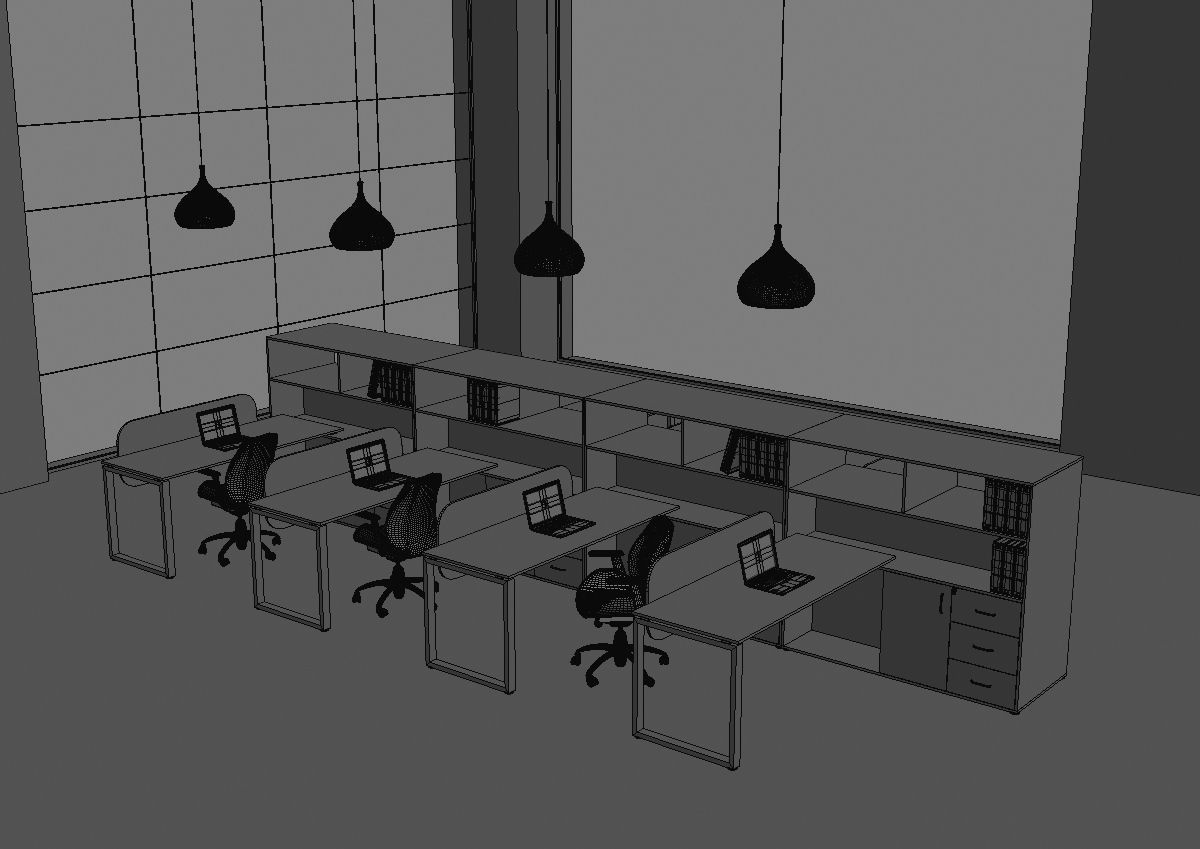 office workstation ws655 a04 3D model_37