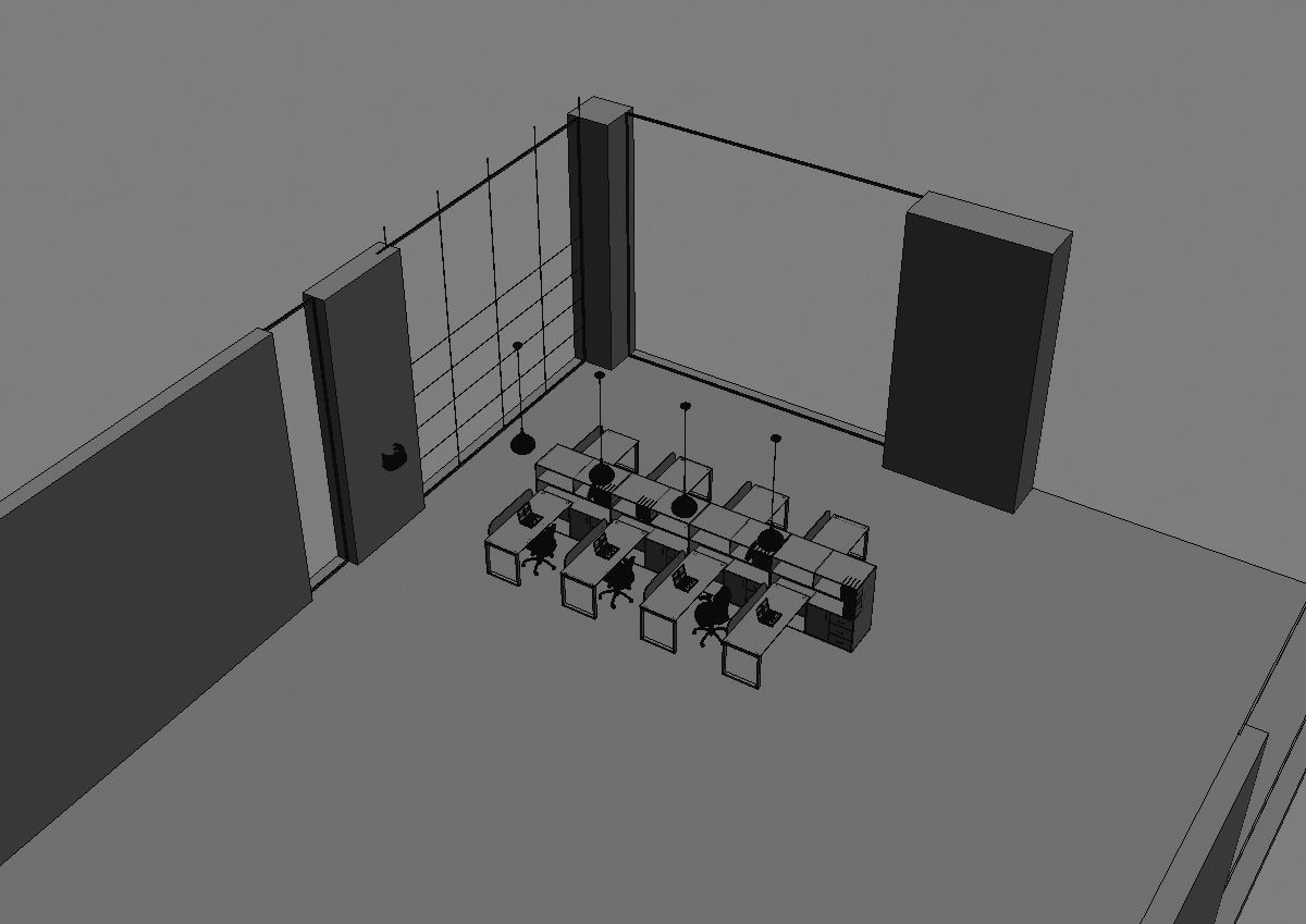 office workstation ws655 a04 3D model_15