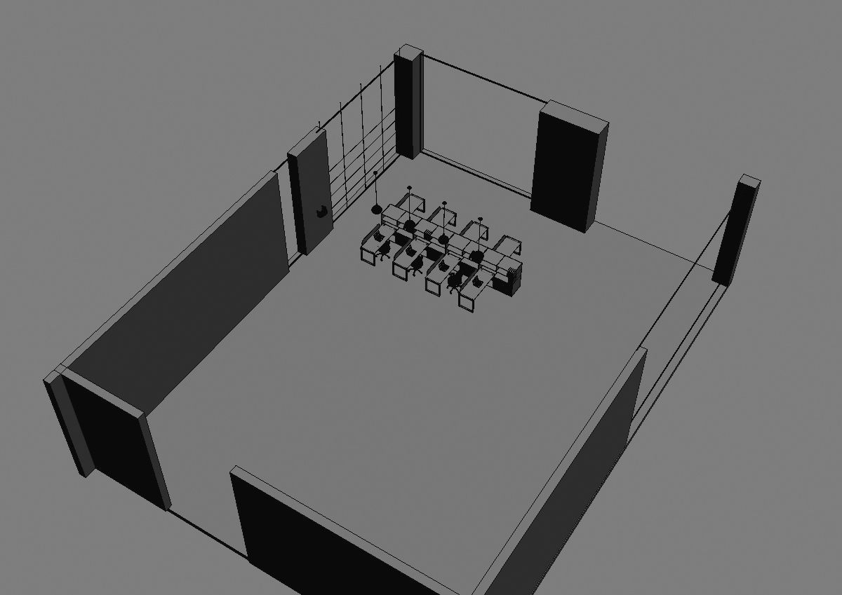 office workstation ws655 a04 3D model_5