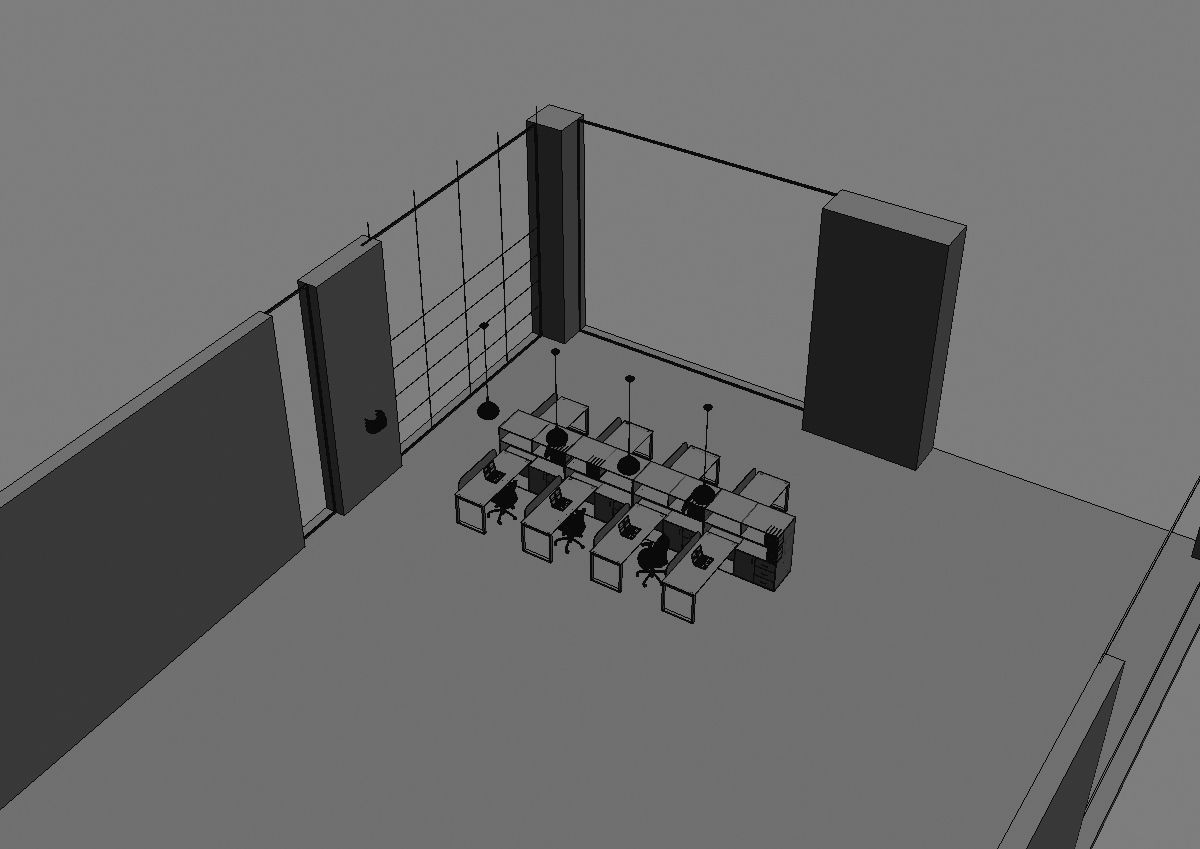 office workstation ws655 a04 3D model_14